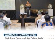 Wakil Menteri (Wamen) ATR/Wakil Kepala (Waka) BPN, Raja Juli Antoni Dalam Sosialisasi dan Coaching Clinic Regulasi Serta Pemenuhan HGU dan Fasilitasi Pembangunan Kebun Masyarakat (FPKM)