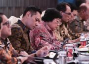 Menteri AHY Hadiri Sidang Kabinet Paripurna di Istana Garuda