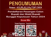 KPU Bangkep Resmi Buka Pengumuman Pendaftar Calon Pemilihan Kepala Daerah
