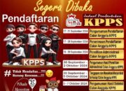 KPU Bangkep Umumkan Pendaftaran KPPS
