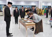 Lantik 67 Pejabat Struktural dan Fungsional, Menteri AHY Harapkan Jajaran Kementerian ATR/BPN Bangun Semangat Integritas