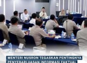 Menteri ATR/BPN Tegaskan Pentingnya Penyebarluasan Informasi di Jajaran Kementeriannya