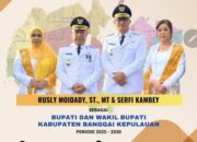 Resmi, Presiden RI Lantik Rusli-Serfi Di Halaman Istana Kepresidenan