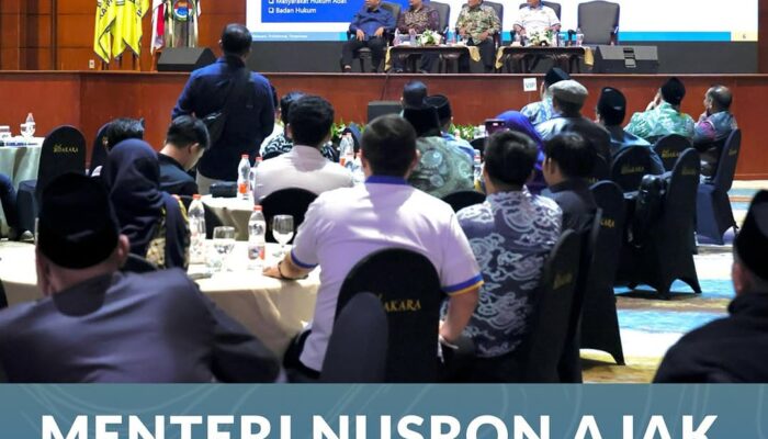 Menteri Nusron Ajak Alumni PMII Berperan dalam Wujudkan Keadilan, Pemerataan, dan Kesinambungan Ekonomi
