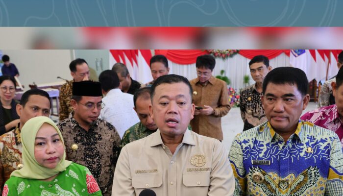 Rakor dengan Pemda, Menteri Nusron Bersama Kepala Daerah Se-Sulawesi Utara Sepakat Menjaga Ekosistem Tata Ruang