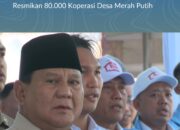 Menteri Nusron Dampingi Presiden Prabowo Resmikan 80.000 Koperasi Desa Merah Putih