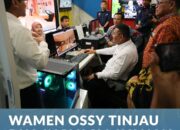 Wamen Ossy Tinjau 2 Inovasi Layanan di Kantah Kota Tangerang