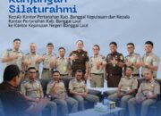 Perkuat Sinergi Antar Lembaga, Kantor Pertanahan Banggai Kepulauan Lakukan Kunjungan ke Kejari Banggai Laut