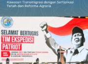 Kementerian ATR/BPN Dukung Pembangunan Kawasan Transmigrasi dengan Sertipikasi Tanah dan Reforma Agraria