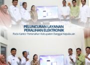 Kantah Bangkep Telah Laksanakan Peluncuran Layanan Peralihan Elektronik
