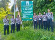 Jelang Hut Lantas Yang Ke 70 Satlantas Polres Bangkep Lakukan Giat Bakti Sosial