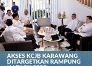 Akses KJCB Karawang Ditargetkan Rampung Nataru 2025