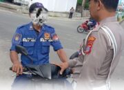Turun ke Jalan, Satlantas Polres Bangkep Jamin Kelancaran Arus Lalu Lintas di Banggai Laut