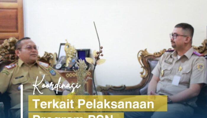 Kantah Banggai Kepulauan Lakukan Koordinasi Pelaksanaan Program Strategis Nasional