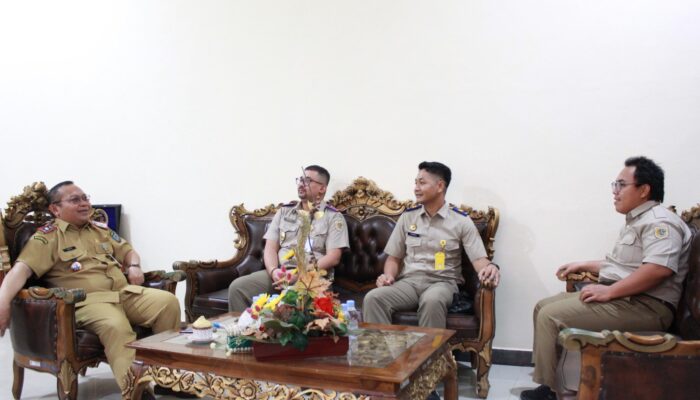Kantor Pertanahan Banggai Kepulauan Lakukan Koordinasi Persiapan Kunjungan Kepala Kanwil BPN Provinsi Sulawesi Tengah