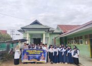 Edukasi Sejak Dini, Sat Lantas Polres Bangkep Pimpin Upacara di MTS Al-Khairat Salakan