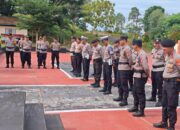Mantapkan Operasi Keselamatan Tinombala 2026, Polres Bangkep Gelar Apel Pengecekan Personel