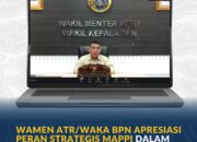 Wamen ATR/Waka BPN Apresiasi Peran Strategis MAPPI dalam Sistem Penilaian Nasional