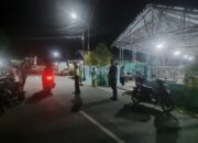 Personel Polres Bangkep Laksanakan Pengamanan Ibadah Tarawih, Pastikan Situasi Kondusif