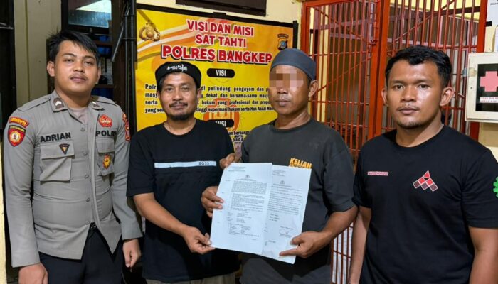 Polsek Totikum Amankan Pria Pelaku Penganiayaan Mantan Istri di Banggai Kepulauan