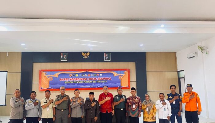 Polres Bangkep Gelar Rakor Lintas Sektoral Operasi Ketupat Tinombala 2026 Amankan Idul Fitri 1447 H