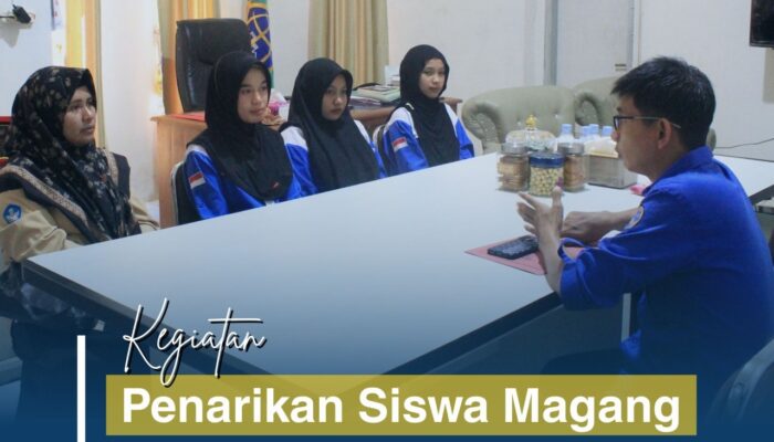Penarikan Siswa PKL SMK Negeri 1 Liang di Kantor Pertanahan Kabupaten Banggai Kepulauan