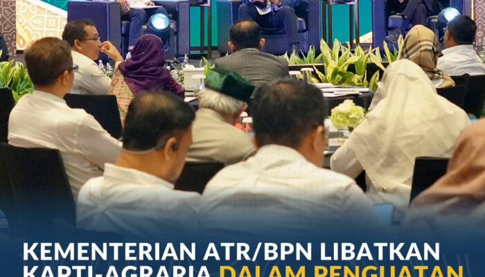 Kementerian ATR/BPN Libatkan KAPTI-AGRARIA dalam Penguatan Substansi RUU Administrasi Pertanahan