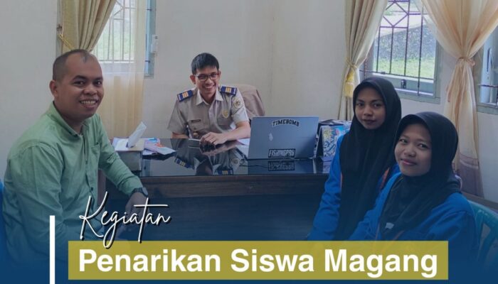Penarikan Siswa PKL SMK Negeri 1 Buko Selatan di Kantah Bangkep