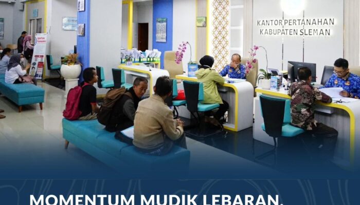 Momentum Mudik Lebaran, Pemudik Asal Yogyakarta Bisa Urus Kebutuhan Pertanahan di Kampung Halaman