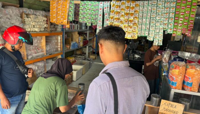 Kendalikan Inflasi, Unit Tipidter Polres Bangkep Cek Harga Beras dan Cabai di Tinangkung