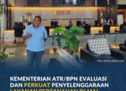 Kementerian ATR/BPN Evaluasi dan Perkuat Penyelenggaraan Layanan Pertanahan di Mal Pelayanan Publik