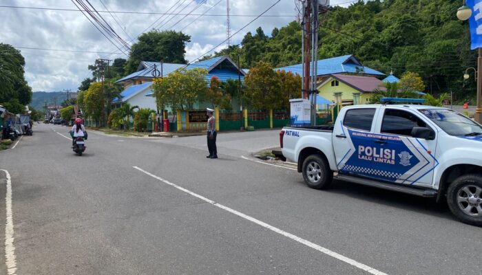 Upaya Satlantas Polres Bangkep Wujudkan Budaya Tertib Berkendara di Banggai Kepulauan