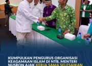 Kumpulkan Pengurus Organisasi Keagamaan Islam di NTB, Menteri Nusron Ajak Kerja Sama Selesaikan Sertipikasi Tanah Wakaf