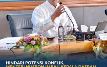 Hindari Potensi Konflik, Menteri Nusron Imbau Kepala Daerah dan Masyarakat Se-NTB Gotong Royong Mutakhirkan Data Pertanahan