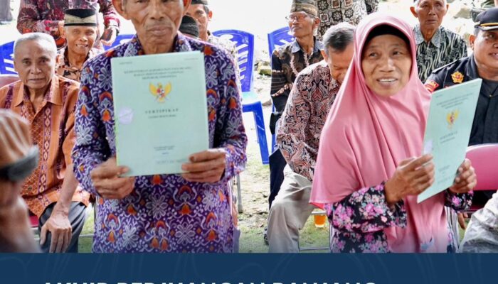 Akhir Perjuangan Panjang, Sertipikat Tanah Mbah Tupon Kembali ke Tangan yang Berhak