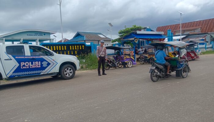 Patroli Satlantas Polres Bangkep: Arus Lalu Lintas Terpantau Lancar Kondusif