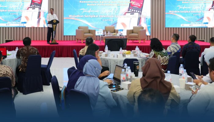 Buka Forum Bakohumas 2026, Sekjen ATR/BPN Tekankan Penyamaan Persepsi dalam Implementasi Sertipikat Elektronik