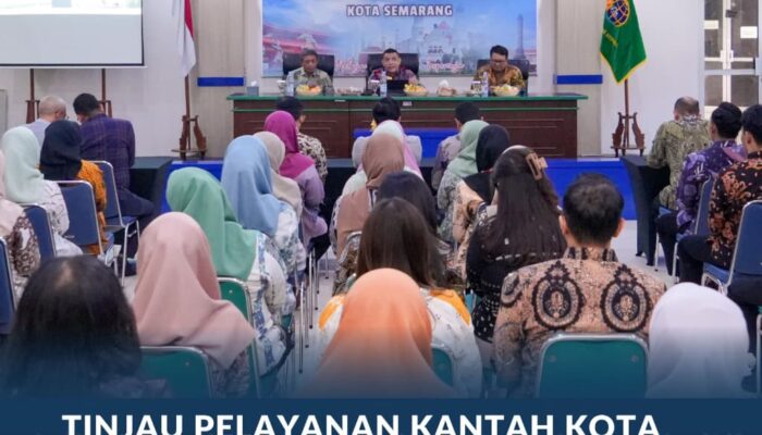 Tinjau Pelayanan Kantah Kota Semarang, Wamen Ossy: Jangan Tunda Berkas, Percepat Layanan Pertanahan