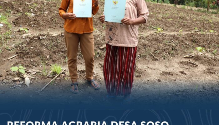 Reforma Agraria Desa Soso, Menguatkan Peran Petani Perempuan Menuju Kesejahteraan
