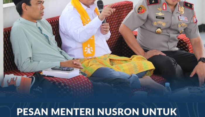 Pesan Menteri Nusron untuk Jajaran di Riau: Pemimpin Harus Memudahkan Pelayanan bagi Masyarakat