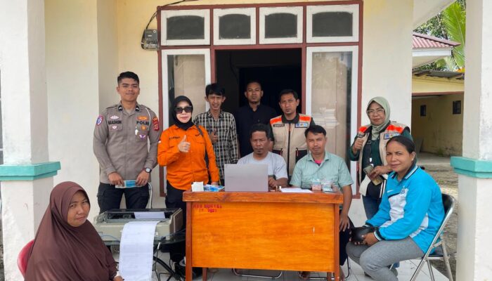 Demi Pencapaian Target, Samsat Bangkep Laksanakan Samkel Di Kecamatan Buko Selatan