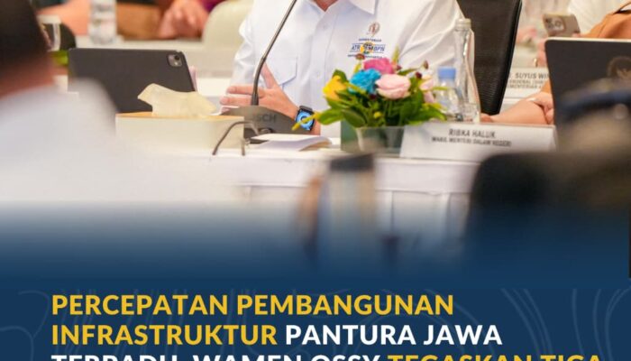 Percepatan Pembangunan Infrastruktur Pantura Jawa Terpadu, Wamen Ossy Tegaskan Tiga Dukungan Utama Kementerian ATR/BPN