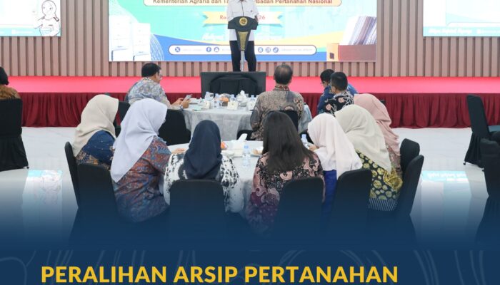 Peralihan Arsip Pertanahan Elektronik sebagai Sebuah Keniscayaan, Sekjen ATR/BPN: Harus Dikelola dengan Baik