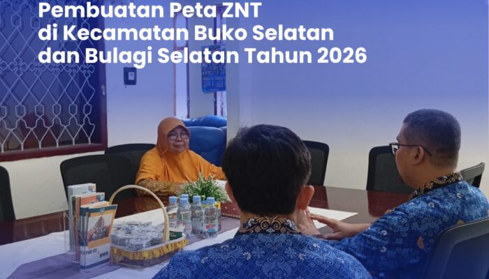 Koordinasi dengan Badan Pendapatan Daerah (Bapenda) Kabupaten Banggai Kepulauan terkait Rencana Pembuatan Peta Zona Nilai Tanah (ZNT) Tahun 2026 di Kecamatan Buko Selatan dan Kecamatan Bulagi Selatan