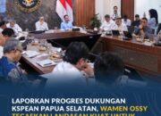 Laporkan Progres Dukungan KSPEAN Papua Selatan, Wamen Ossy Tegaskan Landasan Kuat untuk Agenda Pembangunan Nasional
