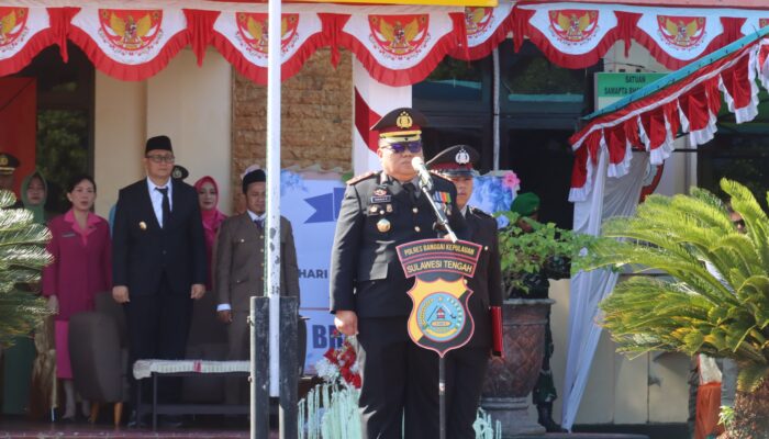 Polres Banggai Kepulauan Gelar Upacara Peringatan Hari Bhayangkara ke-80 dengan Khidmat