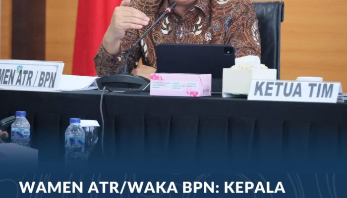Wamen ATR/Waka BPN: Kepala Daerah Berperan Strategis dalam Penyelesaian Persoalan Pertanahan dan Tata Ruang