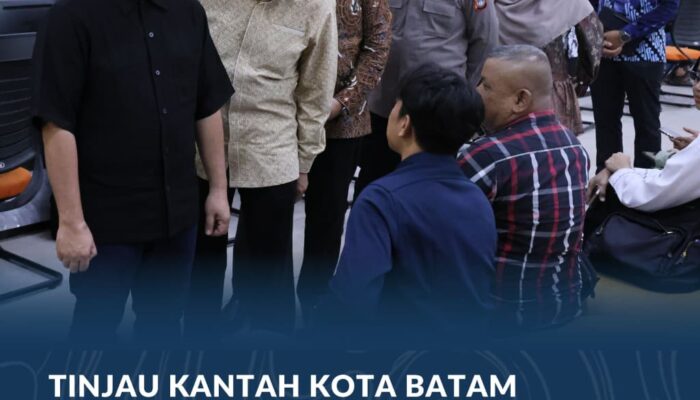 Tinjau Kantah Kota Batam Bersama Komisi II DPR RI, Wamen ATR/Waka BPN Pastikan Pelayanan Pertanahan Berjalan Efisien