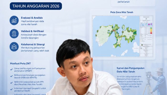 Kantah Bangkep Laksanakan Rapat Pelaporan Hasil Pembaruan Zona Nilai Tanah Tahun Anggaran 2026