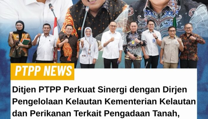 Ditjen PTPP Kementerian Agraria dan Tata Ruang/Badan Pertanahan Nasional (ATR/BPN) guna mengurai simpul legalitas dan pengadaan tanah uUpaya percepatan pembangunan Kawasan Sentra Industri Garam Nasional (K-SIGN)
